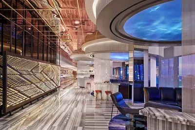 Restaurant and bar at The Wade