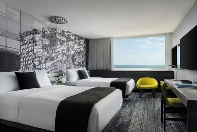 Guest room at The Wade