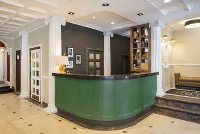 Lobby at The Willows Hotel