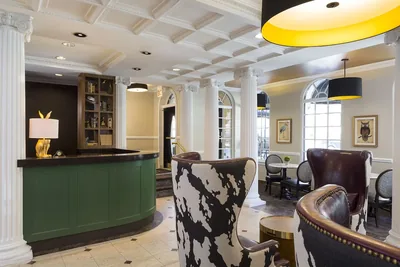 Lobby at The Willows Hotel