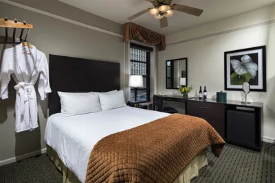 Guest room at The Willows Hotel