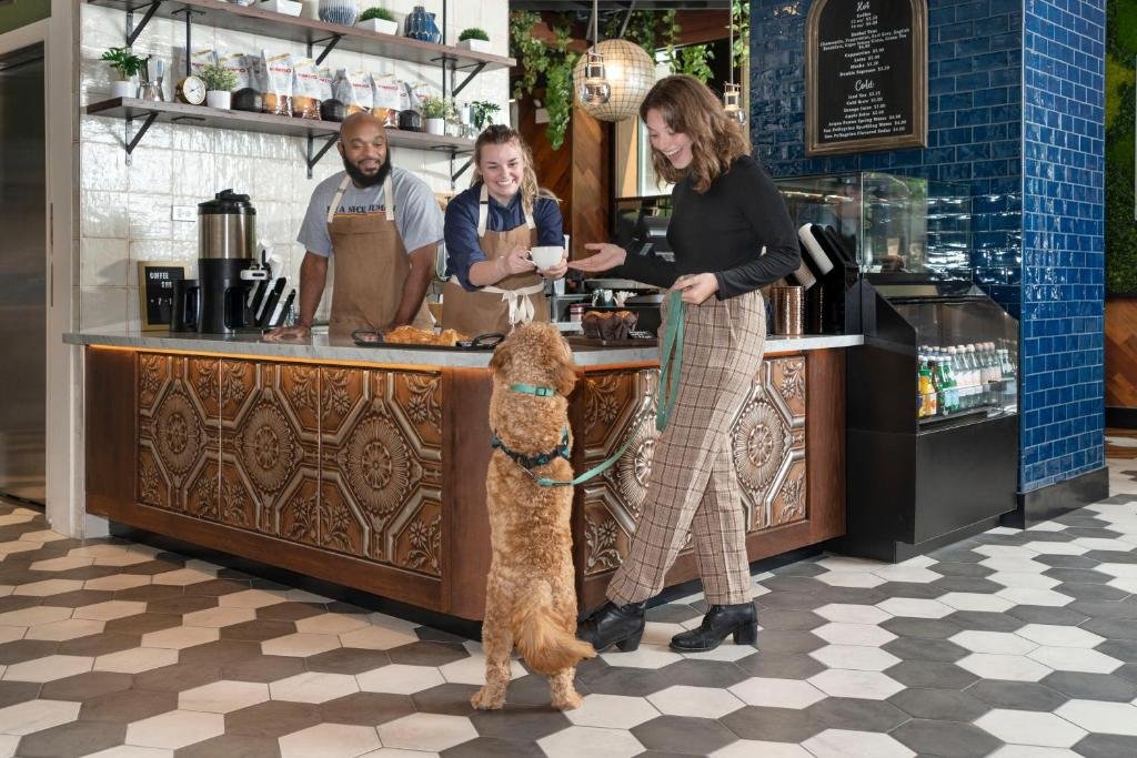 The coffee bar